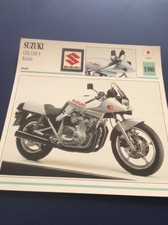 Suzuki GSX1100S Katana 1980 GSXS 1100 GSX1100 S GSX  Carte moto Collection Atlas