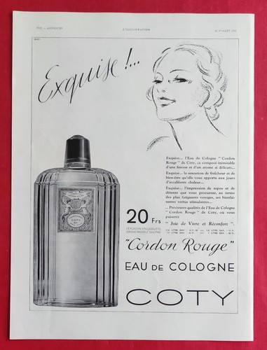 Pub presse parfum eau de - presse:,