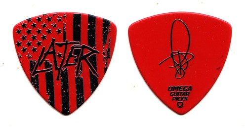Slayer tom araya - tom, signature