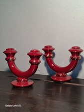 Paire Bougeoir Vallauris