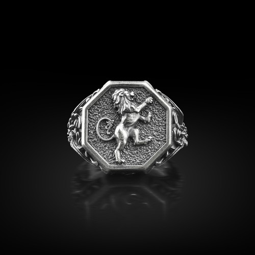 Bague chevalière homme