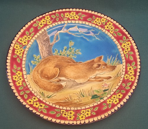 Xix 1894 grande assiette - 1894,