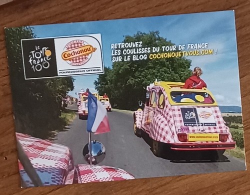Cyclisme carte cochonou - cyclisme,