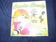 DISQUE 45 TOURS . CANDY-CANDY . 1978 . LE PETIT MENESTREL .