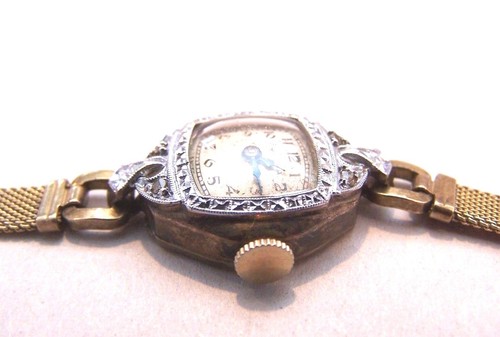 Vtg bulova swiss diamonds - bulova,