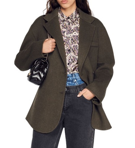 Sandro fisher manteau - sandro, oversize