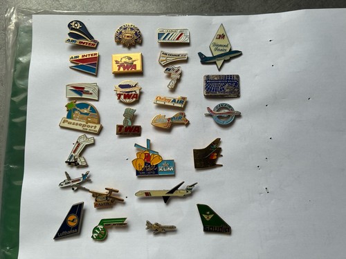 Lots pins aviation air - pins, -air