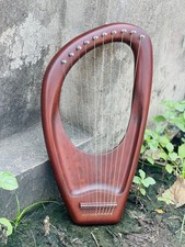 Rosewood string lyre harp - rosewood,