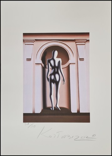 Mark kostabi untitled - 70, 50