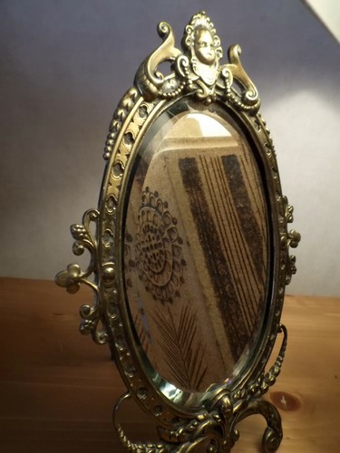 Miroir psyché table ovale - de,