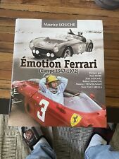 Livre Émotion Ferrari Maurice Louche 