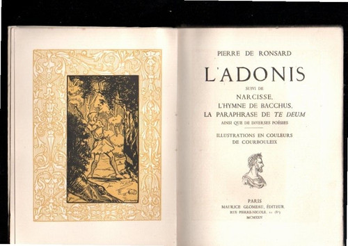 Adonis suivi narcisse - suivi,