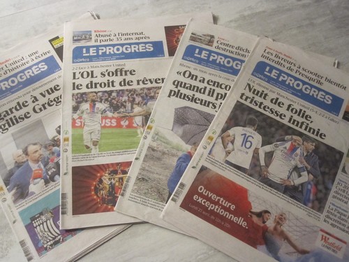 Journaux olympique lyonnais - olympique, lyonnais/