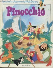Livre Pinocchio - Walt 