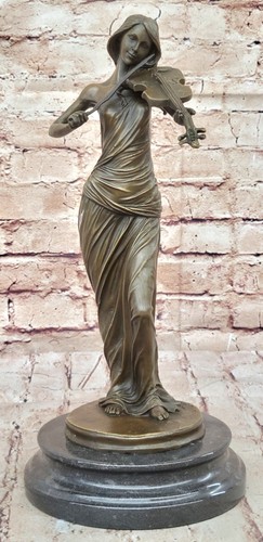 Sculpture bronze patine brun - sculpture,