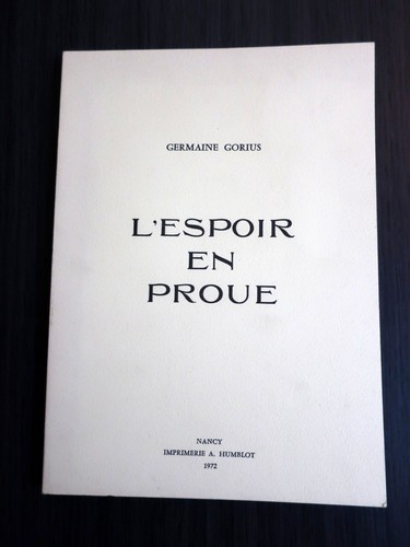 Espoir proue germaine - -,
