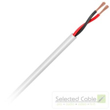 Câble Haut-Parleur Blanc 2x