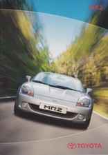 Catalogue Brochure Toyota MR2 01/2003 Suisse en français