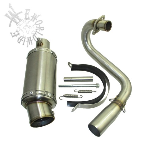 Stainless steel exhaust - stainless,