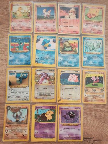 Cartes pokémon 1ère édition - cartes,