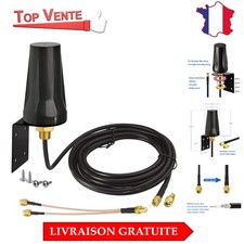Antenne 4G LTE Extérieure avec Câble - Performance Securisée et Imperméable