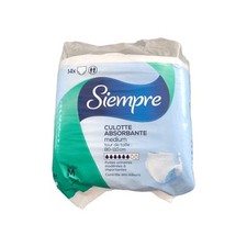 Culotte incontinence fuite urinaire taille M médium siempre x14