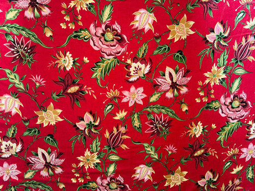 Tissu ancien urge coton - tissu,