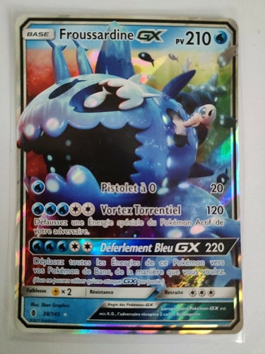 Carte pokémon froussardine - carte,