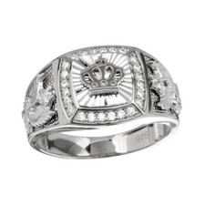 Bague carrée argent - bague,