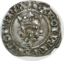 O6208 Rare Florette Charles VI Paris Argent ->F offre