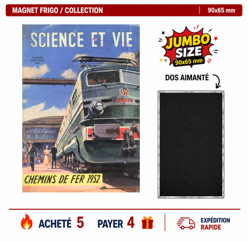 Magnet frigo train - magnet,