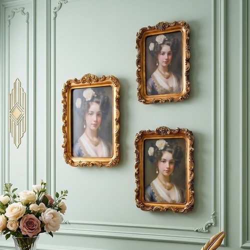 Photo baroque résine - photo,