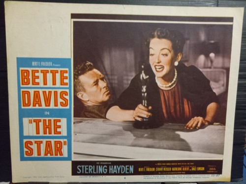 Lobby card 1953 the - star, bette