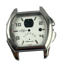 Boîtier Et Cadran Montre Pour Mouvement Automatique Acier Homme 44Mm Neuf