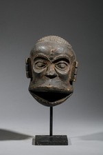 Masque Ibibio, Nigéria, bois