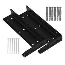  2 Pcs Supports D'étagère