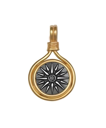 Pendentif étoile vergina - pendentif,