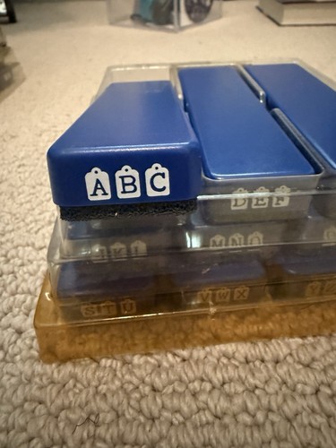 Sizzix sizzlits alphabet set - set, 9