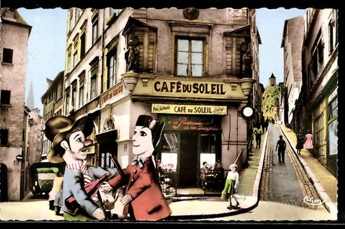 Cpa lyon guignol gnafron - cpa,