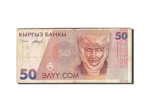 Billet kyrgyzstan 50 - billet,, som