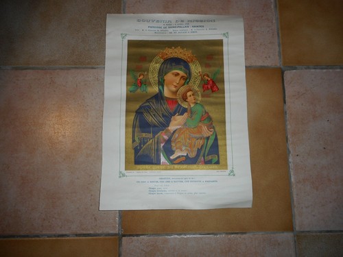Affiche souvenir mission - "souvenir, mission"