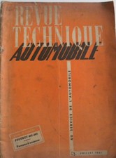 revue technique automobile RTA PEUGEOT 401.601 n°63