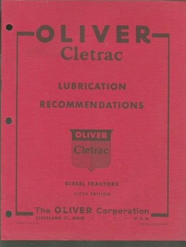 1950s oliver cletrac - 1950s,