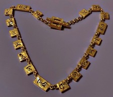 Vintage Collier BICHE DE BERE PARIS made in France - NECKLACE french couture