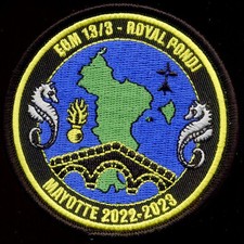 GENDARMERIE - EGM 13 / 3 ROYAL PONDI MAYOTTE 2022 2023 - TISSU