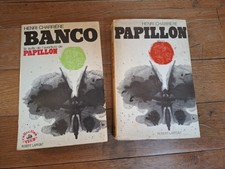HENRI CHARRIERE PAPILLON  Et La Suite De Papillon ROBERT LAFFONT 2 Livres Ancien