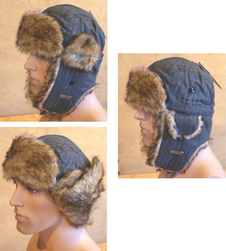 Chapka toque tweed - chapka, rayé