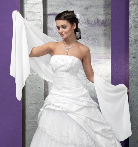 Mousseline souple mariage - souple,