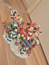 figurine train noel personne disney mickey house