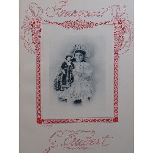 Aubert gaston pourquoi piano - aubert,
